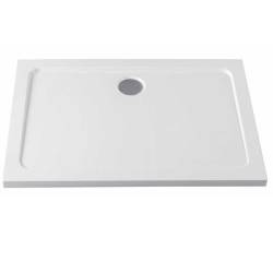 Kopia - BRODZIK PRYSZNICOWY PROSTOKĄTNY SLIM ST05B BIAŁY 80x70 ST05B-WH-80X70