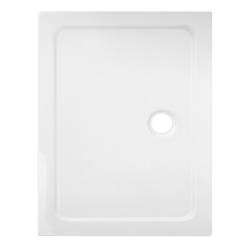 Kopia - BRODZIK PRYSZNICOWY PROSTOKĄTNY SLIM ST06B BIAŁY 110x100 CM ST06B-WH-110X100