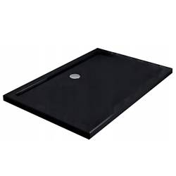 Kopia - BRODZIK PRYSZNICOWY PROSTOKĄTNY SLIM ST06C CZARNY 120x100 CM ST06C-BL-120X100