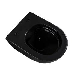 ZESTAW PODTYNKOWY WC STELAŻ GEBERIT DUOFIX MIZU-BL-GL-RIM-03 PRZYCISK DELTA 50 CZARNY