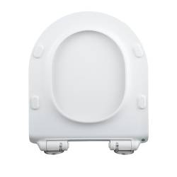 DESKA SEDESOWA WC WOLNOOPADAJĄCA CV-WH-01 SLIM BIAŁA DUROPLAST CV-WH-01