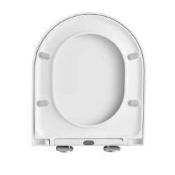 DESKA SEDESOWA WC WOLNOOPADAJĄCA CV-WH-02 BIAŁA DUROPLAST CV-WH-02