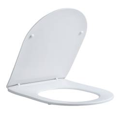 DESKA SEDESOWA WC WOLNOOPADAJĄCA CV-WH-03 SLIM BIAŁA DUROPLAST CV-WH-03