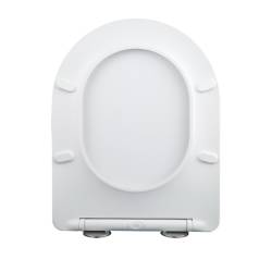 DESKA SEDESOWA WC WOLNOOPADAJĄCA CV-WH-03 SLIM BIAŁA DUROPLAST CV-WH-03