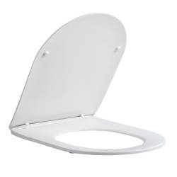 DESKA SEDESOWA WC WOLNOOPADAJĄCA CV-WH-07 SLIM BIAŁA DUROPLAST CV-WH-07