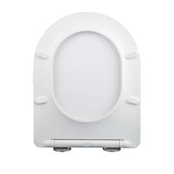 DESKA SEDESOWA WC WOLNOOPADAJĄCA CV-WH-07 SLIM BIAŁA DUROPLAST CV-WH-07