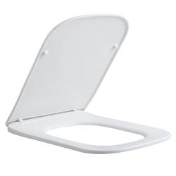DESKA SEDESOWA WC WOLNOOPADAJĄCA CV-WH-08 SLIM BIAŁA DUROPLAST CV-WH-08