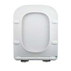 DESKA SEDESOWA WC WOLNOOPADAJĄCA CV-WH-08 SLIM BIAŁA DUROPLAST CV-WH-08