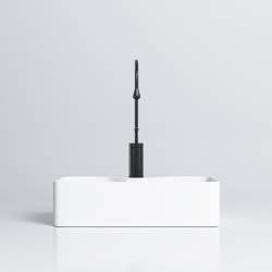 UMYWALKA NABLATOWA CERAMICZNA PROSTOKĄTNA LIA-WH-505 BIAŁA LIA-WH-505