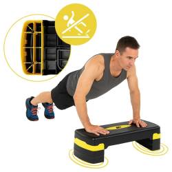 STEP SCHODEK DO ĆWICZEŃ DO AREOBIKU FITNESS COBRA