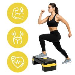 STEP SCHODEK DO ĆWICZEŃ DO AREOBIKU FITNESS COBRA