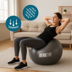 PIŁKA FITNESS DO ĆWICZEŃ VIPER