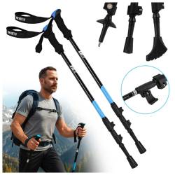 KIJE TREKKINGOWE KIJKI NORDIC WALKING DO CHODZENIA HORNET