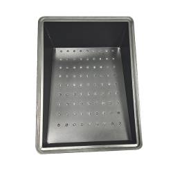 ZLEWOZMYWAK JENOKOMOROWY WIELOFUNKCYJNY ARGOS 68X46 CZARNY ZLEW KUCHENNY STALOWY