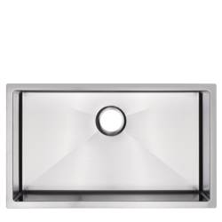 ZLEW KUCHENNY ZLEWOZMYWAK JENOKOMOROWY STALOWY INOX RODOS-CH-74X47 SYFON UCHWYTY