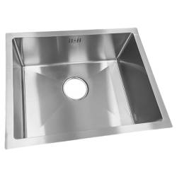 ZLEW KUCHENNY ZLEWOZMYWAK JENOKOMOROWY STALOWY INOX RODOS-CH-50X40 SYFON UCHWYTY