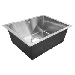 ZLEW KUCHENNY ZLEWOZMYWAK JENOKOMOROWY STALOWY INOX RODOS-CH-50X40 SYFON UCHWYTY