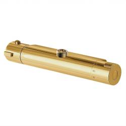 BATERIA PRYSZNICOWA Z TERMOSTATEM ŁAZIENKOWA ŚCIENNA ZESTAW T203B-GL ZŁOTA T203-GL