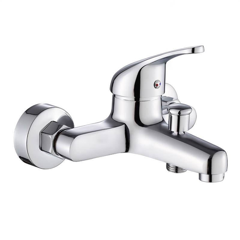 BATERIA WANNOWA PRYSZNICOWA ŁAZIENKOWA ŚCIENNA NATRYSKOWA DORA-CH CHROM DORA-CH