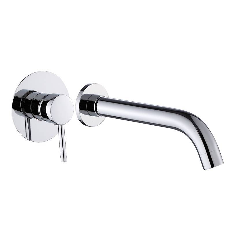 BATERIA UMYWALKOWA PODTYNKOWA ŚCIENNA F06K CHROM F06K-CH