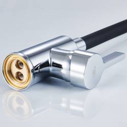 BATERIA KUCHENNA NABLATOWA DIXON CZARNA PODSTAWA CHROM DIXON-BL-CH
