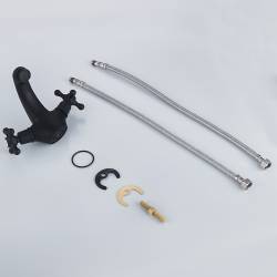 BATERIA UMYWALKOWA ŁAZIENKOWA  VIOLA CZARNA VIOLA-BL