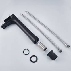 BATERIA UMYWALKOWA ŁAZIENKOWA AKRON-H CZARNA AKRON-H-BL