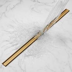 ODPŁYW LINIOWY OBROTOWY SLIM DL03 ZŁOTY 60 CM DL03-SLIM-GL60