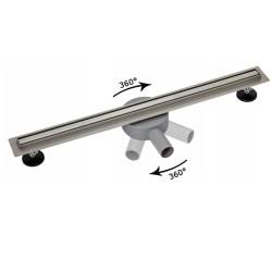 ODPŁYW LINIOWY OBROTOWY SLIM DL03 ZŁOTY 60 CM DL03-SLIM-GL60