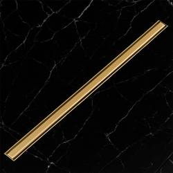 ODPŁYW LINIOWY OBROTOWY SLIM DL03 ZŁOTY 90 CM DL03-SLIM-GL90
