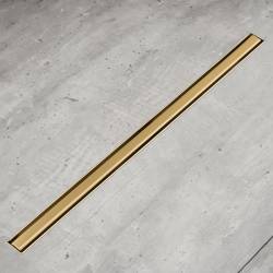 ODPŁYW LINIOWY OBROTOWY SLIM DL03 ZŁOTY 100 CM DL03-SLIM-GL100