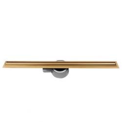 ODPŁYW LINIOWY OBROTOWY SLIM DL03 ZŁOTY 100 CM DL03-SLIM-GL100