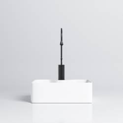 UMYWALKA NABLATOWA CERAMICZNA PROSTOKĄTNA ELISE-WH-480 BIAŁA ELISE-WH-480
