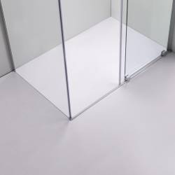 KABINA PRYSZNICOWA PROSTOKĄTNA ASTRA-CH-A-120+B80+E CHROM 120X80 CM 8 CM