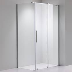 KABINA PRYSZNICOWA KWADRATOWA ASTRA-CH-A-90+B90+E CHROM 90X90 CM 8 MM