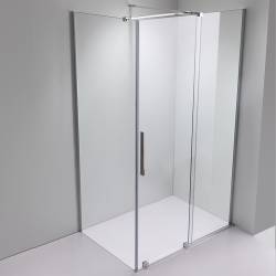 KABINA PRYSZNICOWA PROSTOKĄTNA ASTRA-CH-A-150+B80+E CHROM 150X80 CM 8 CM
