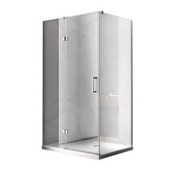 KABINA PRYSZNICOWA PROSTOKĄTNA ZES-KZ02A-90X80 CHROM 90x80 CM