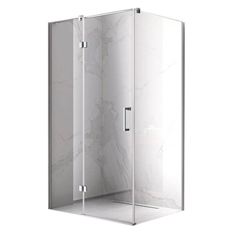 KABINA PRYSZNICOWA PROSTOKĄTNA ZES-KZ02D-120X80 CHROM 120x80 CM