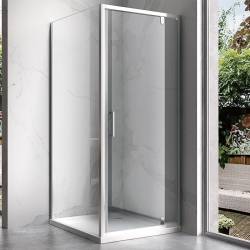 KABINA PRYSZNICOWA KWADRATOWA ZES-KZ04B-80 CHROM 80x80 CM