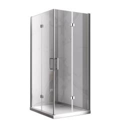 KABINA PRYSZNICOWA KWADRATOWA ZES-KZ08B-80 CHROM 80x80 CM