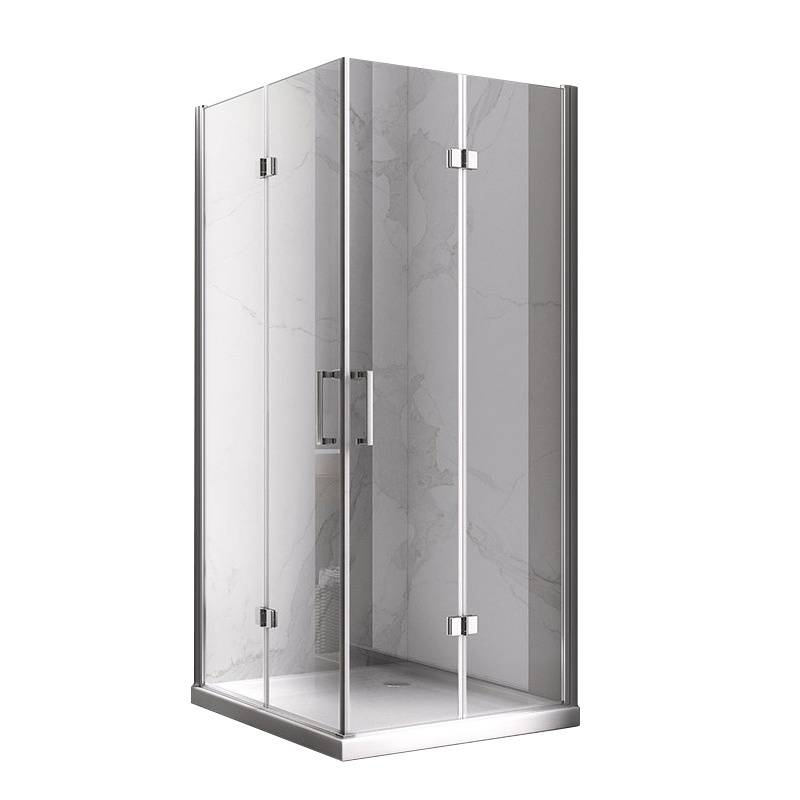 KABINA PRYSZNICOWA KWADRATOWA ZES-KZ08B-80 CHROM 80x80 CM