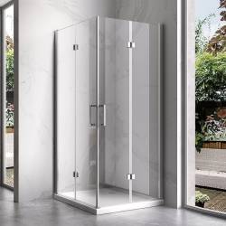 KABINA PRYSZNICOWA KWADRATOWA ZES-KZ08B-80 CHROM 80x80 CM