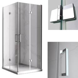 KABINA PRYSZNICOWA KWADRATOWA ZES-KZ08C-90 CHROM 90x90 CM