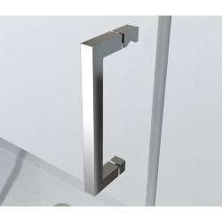 DRZWI PRYSZNICOWE ZES-KZ09B-110 CHROM 105-110 CM 8 MM