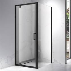 KABINA PRYSZNICOWA KWADRATOWA ZES-KZ04C-BL-90 CZARNA 90x90 CM 6 MM