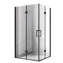 KABINA PRYSZNICOWA PROSTOKĄTNA ZES-KZ13A-BL-100X90 CZARNA 100x90 CM