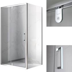 KABINA PRYSZNICOWA PROSTOKĄTNA ZES-KZ06B-100X80 CHROM 100x80 CM