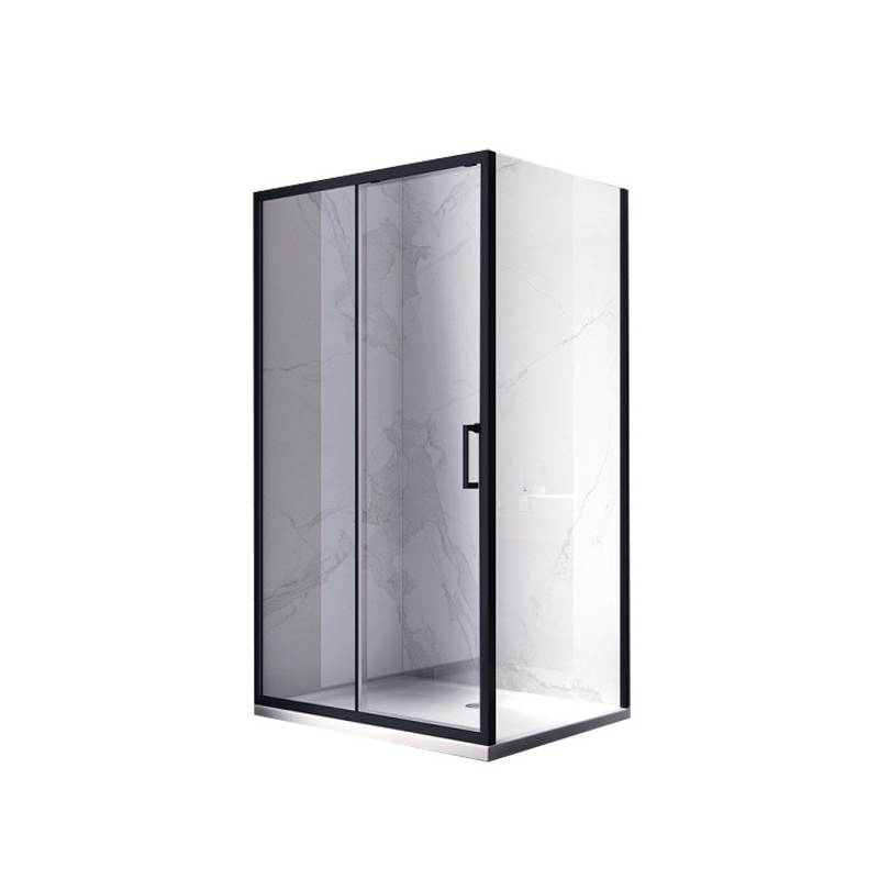 KABINA PRYSZNICOWA PROSTOKĄTNA ZES-KZ104C-BL-120X90 CZARNA 120x90 CM