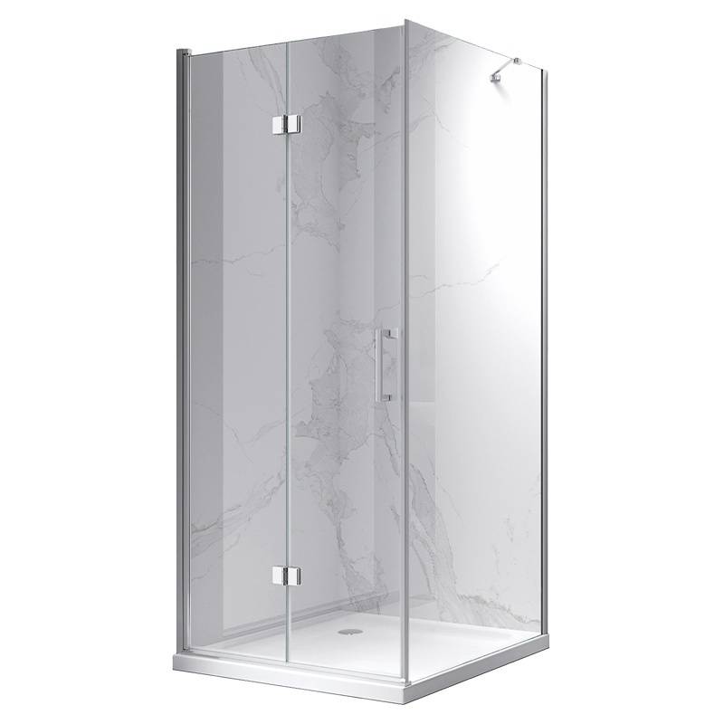 KABINA PRYSZNICOWA KWADRATOWA ZES-KZ20C-90 CHROM 90x90 CM