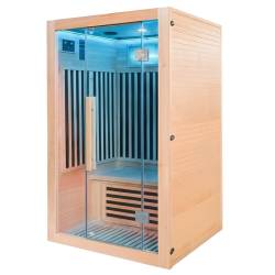SAUNA SUCHA INFRARED NISKOTEMPERATUROWA ALTA2-CRB 2-3 OSOBOWA 120x105 CM